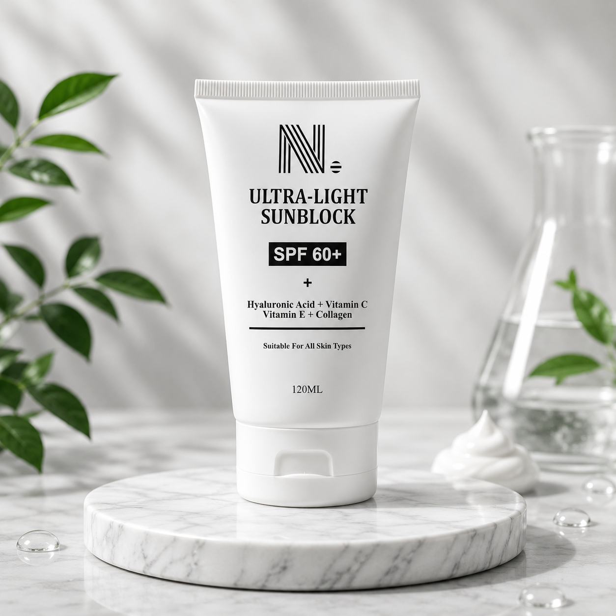 N. Ultra light sunblock